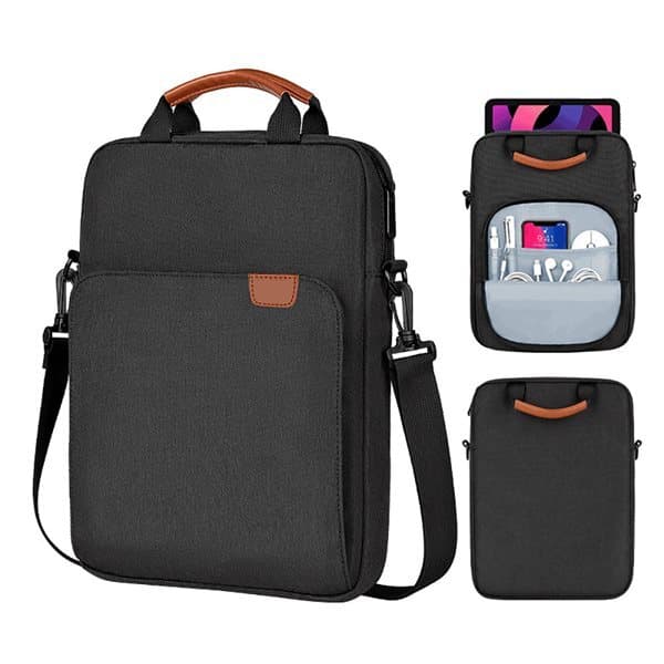 Vandafvisende iPad- og laptoptaske i polyester, 13,3