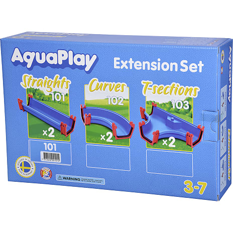 Aquaplay ekstra stykker - lige