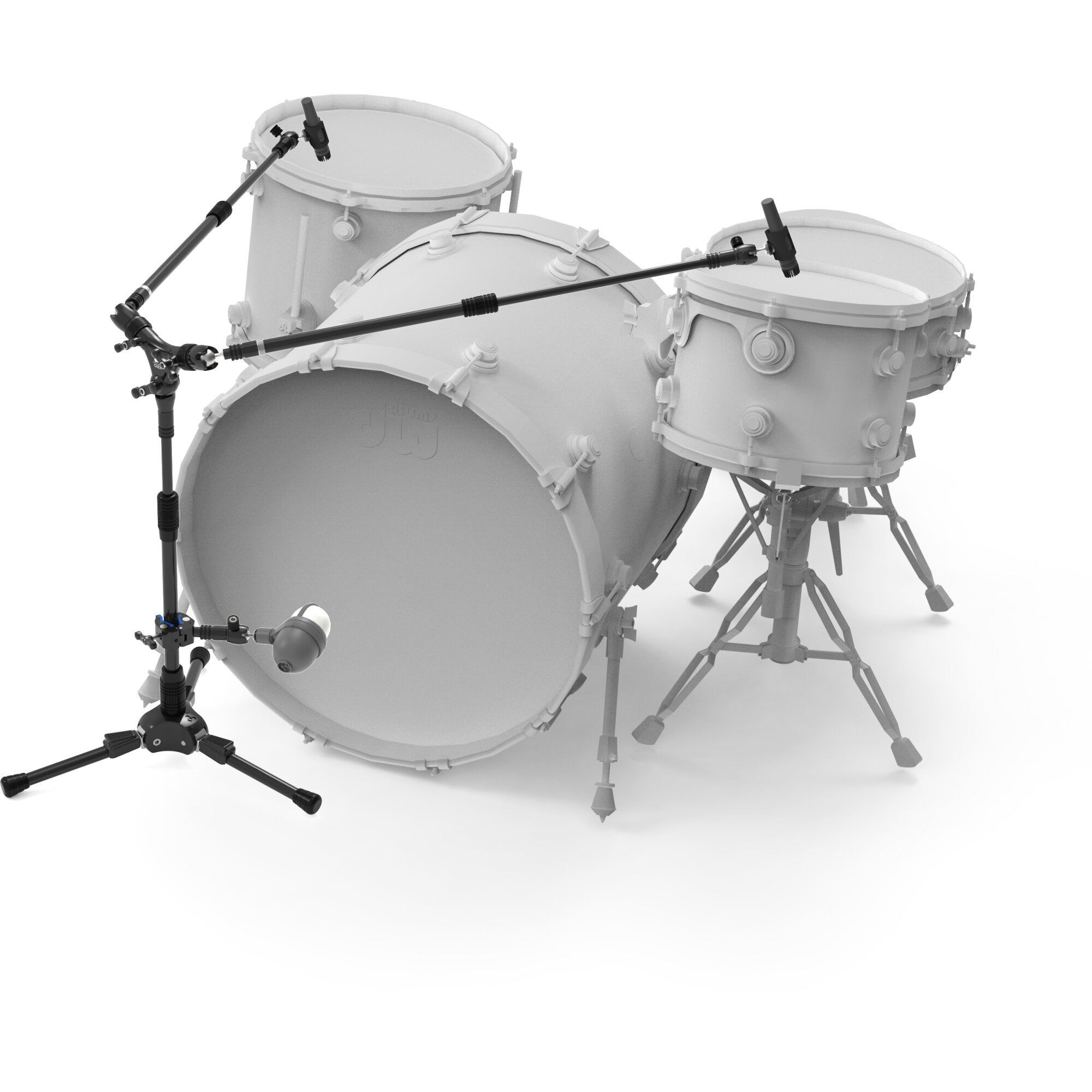 Triad-Orbit Kick & Tom System microfoon statief
