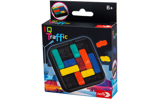 Noris IQ Traffic kompaktes Logikspiel ab 6 Jahren