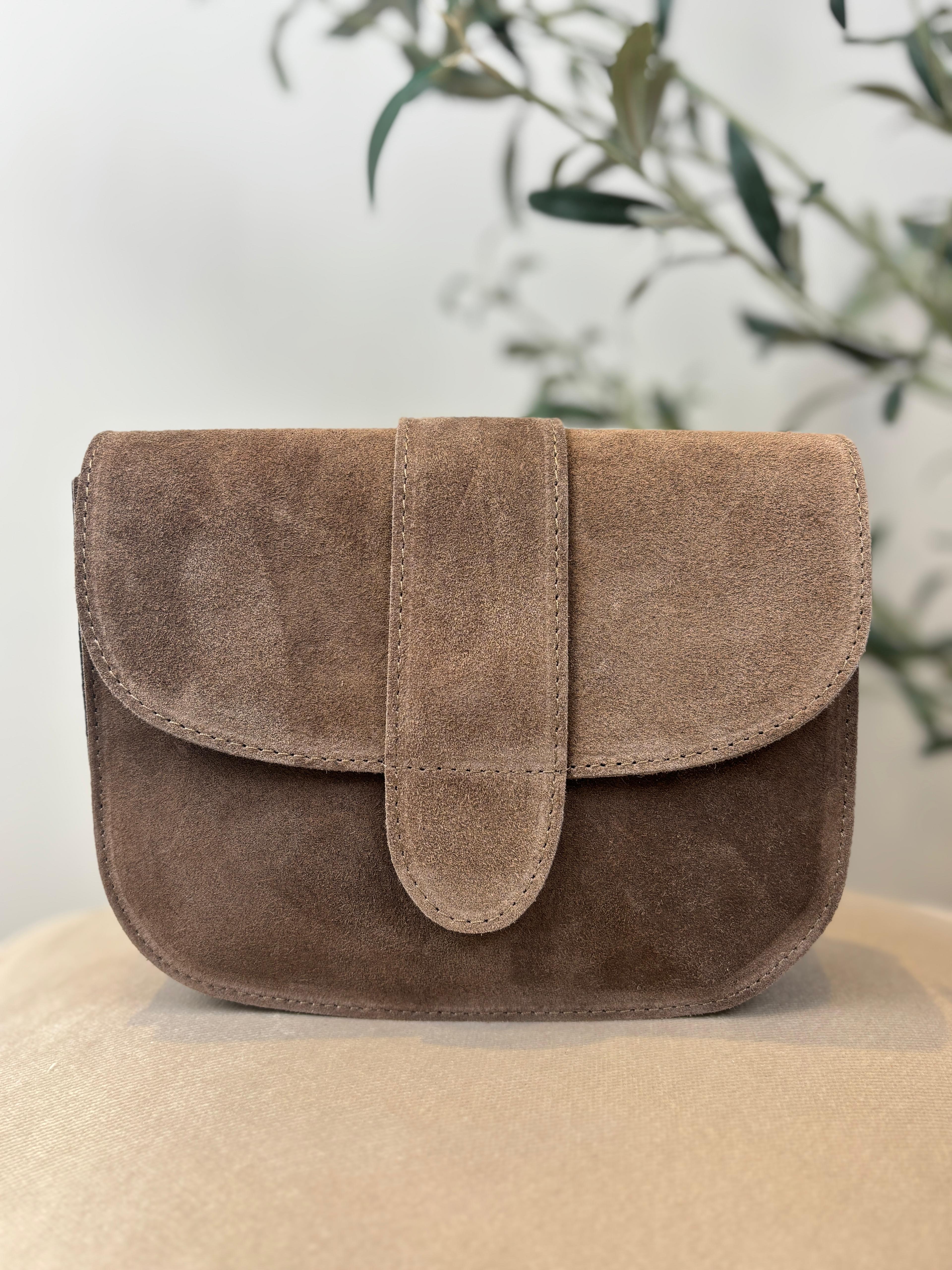 Maan Bag - Suede Taupe