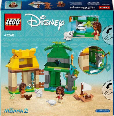LEGO Disney Princess 43260 Lek og moro på Vaianas øy
