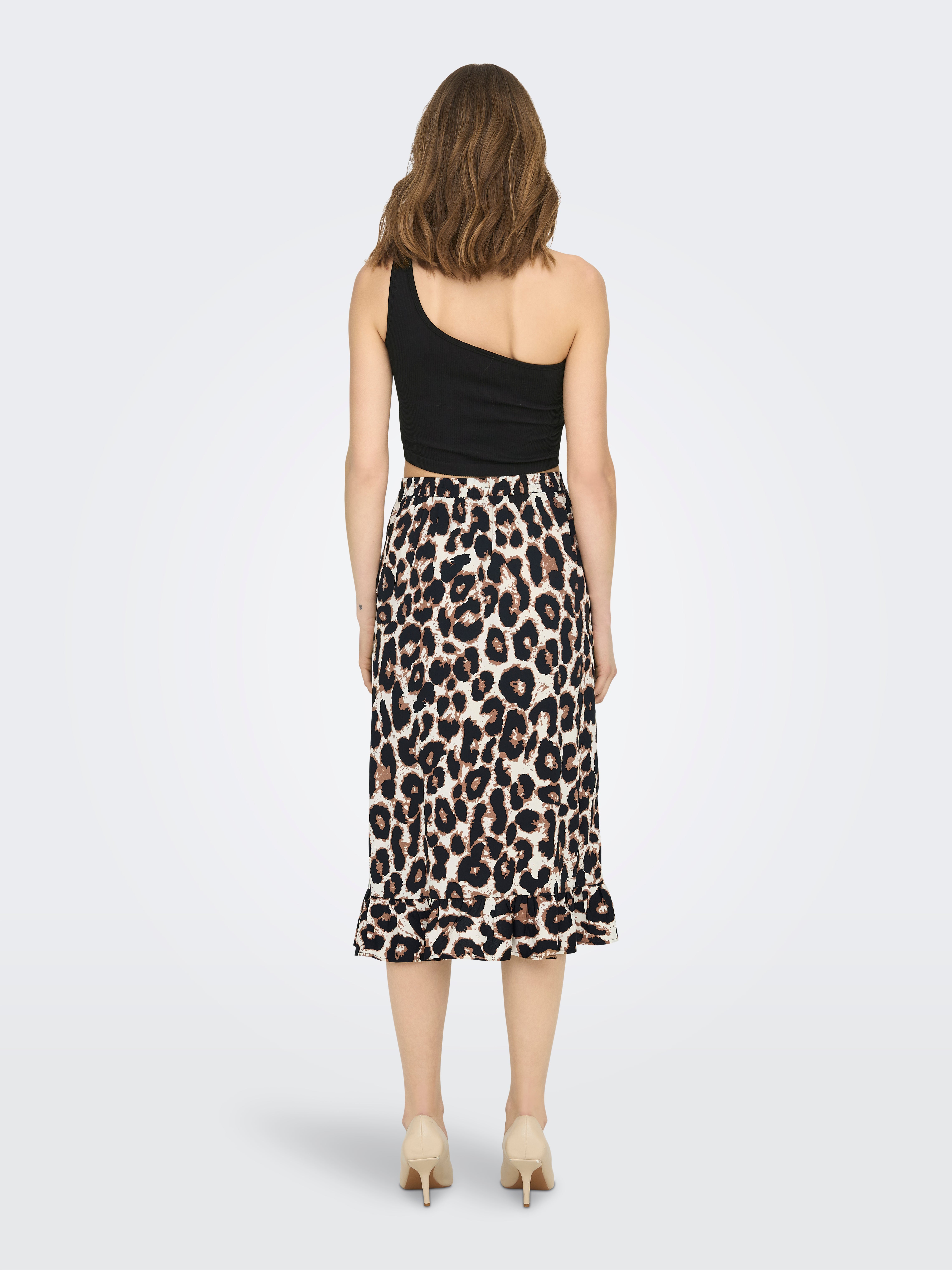 ONLGWEN Asymetrisches Top Black