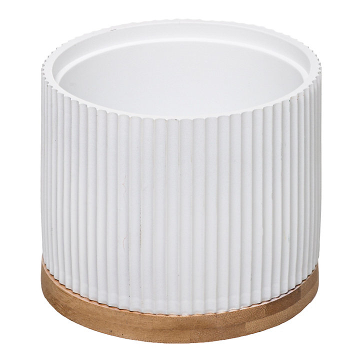 Miroir grossissant organisateur Modern blanc
