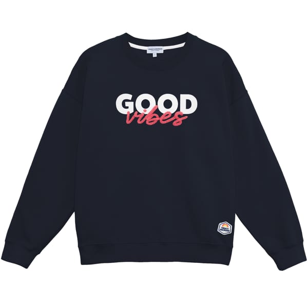 Sweatshirt FRENCH DISORDER ROSIE GOOD VIBES W NAVY