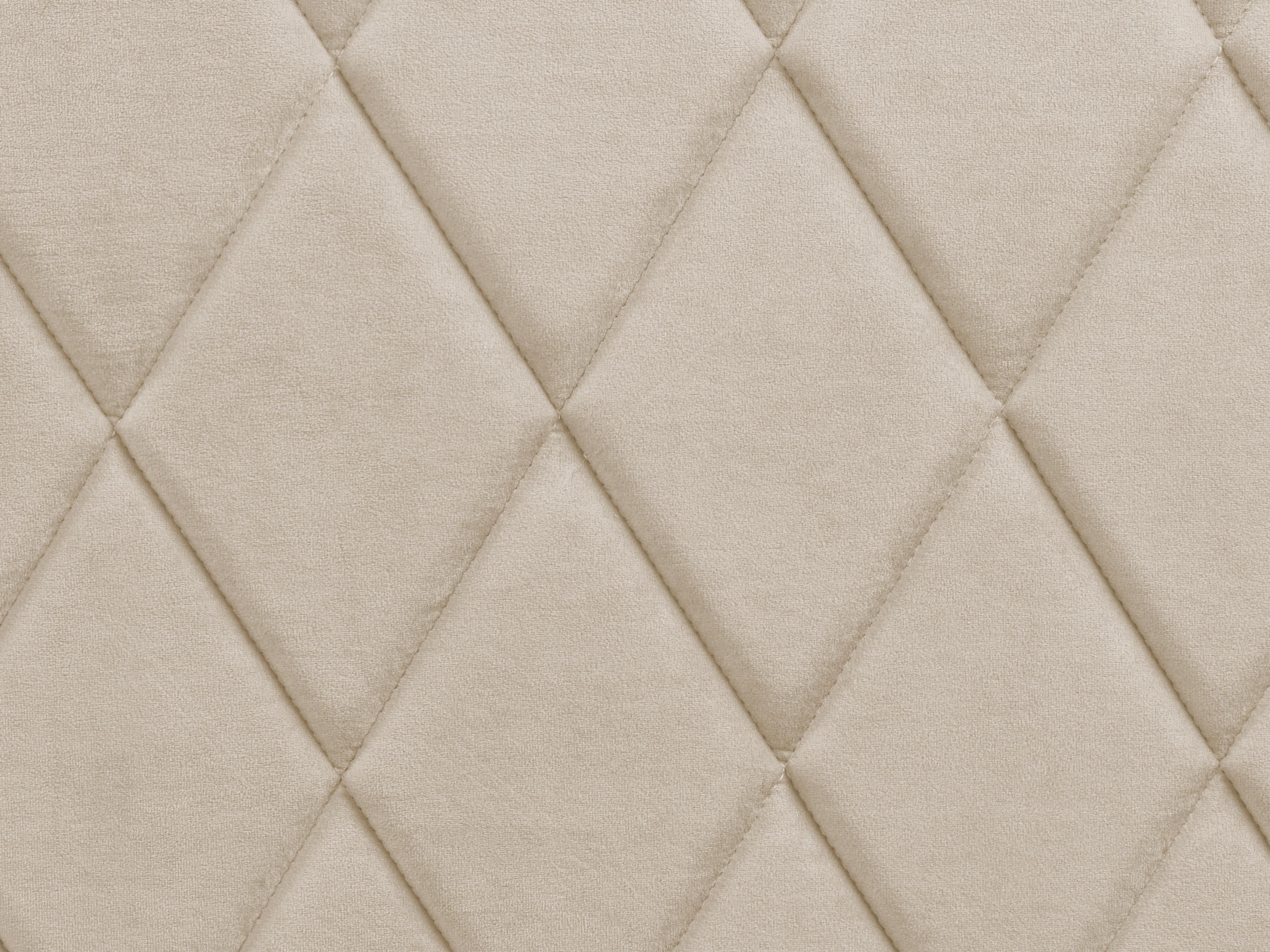 Bed met opbergruimte Fluweel ROCHEFORT 180 x 200 cm Beige