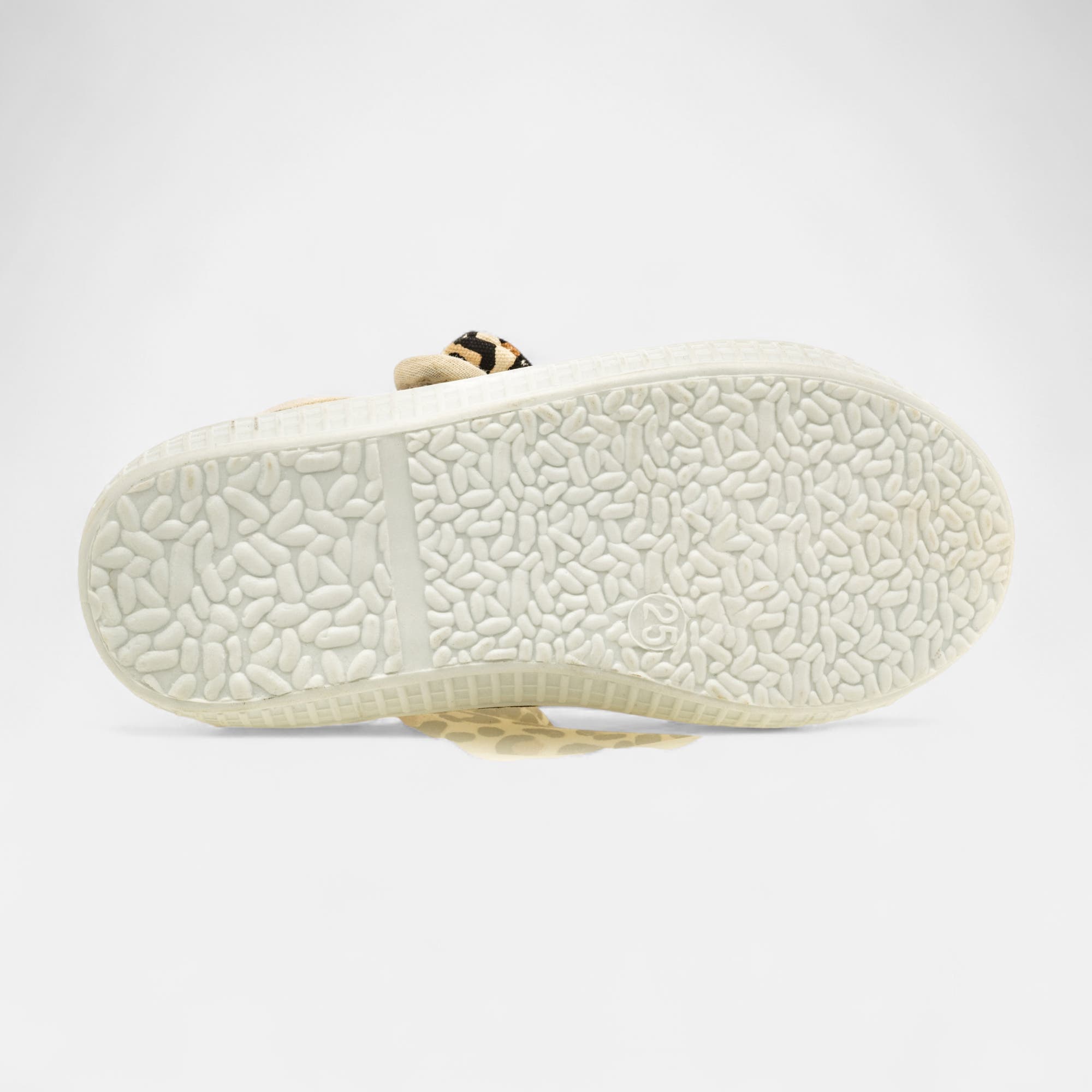 Baskets en toile Fille beige
