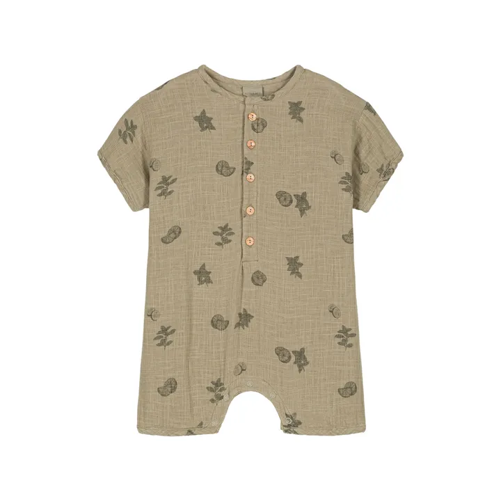 Studio Bohème Combishort Bebecito Gaze de Coton | Taupe