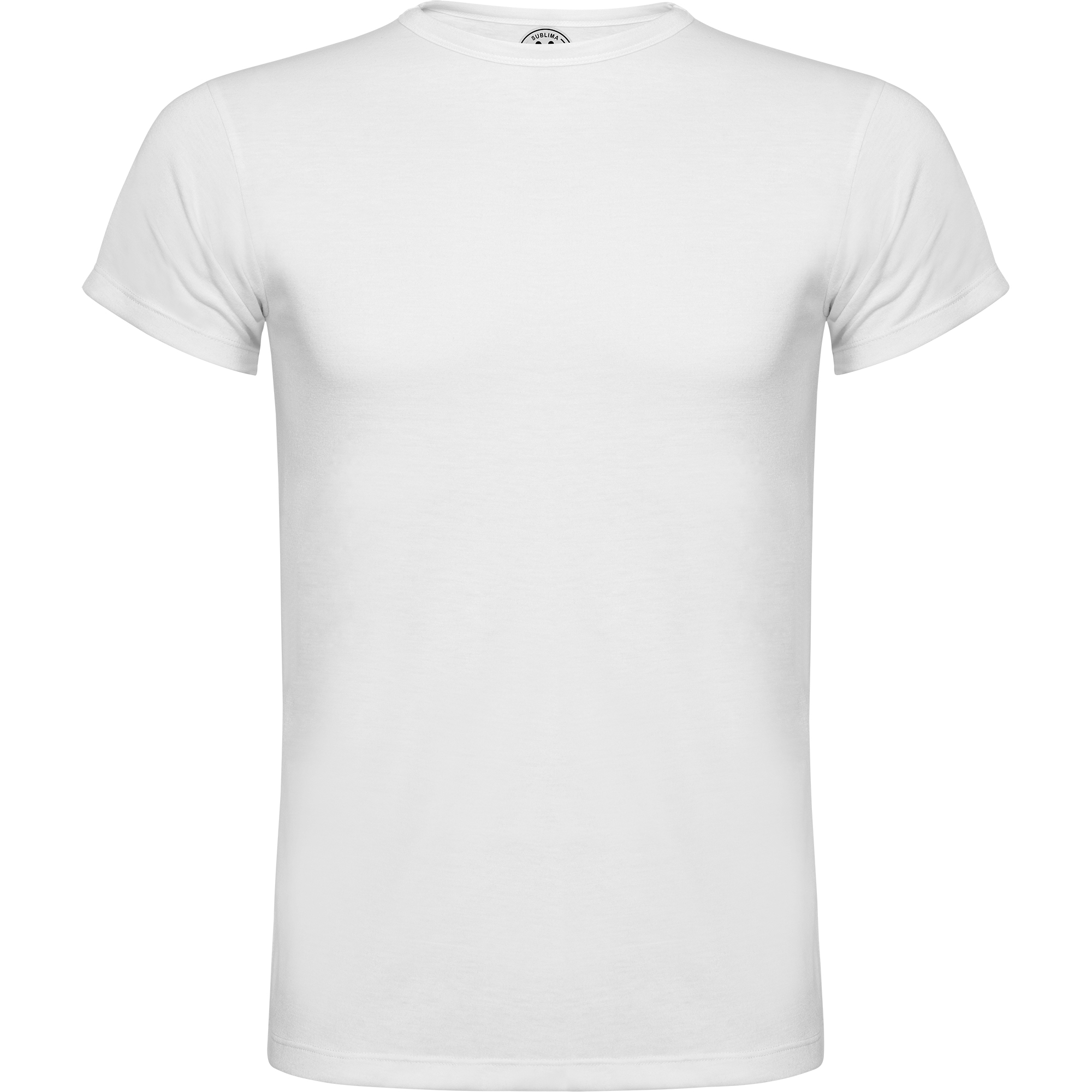 Roly CA7129 - T-shirt Sublimation à Manches Courtes et Col Côtelé