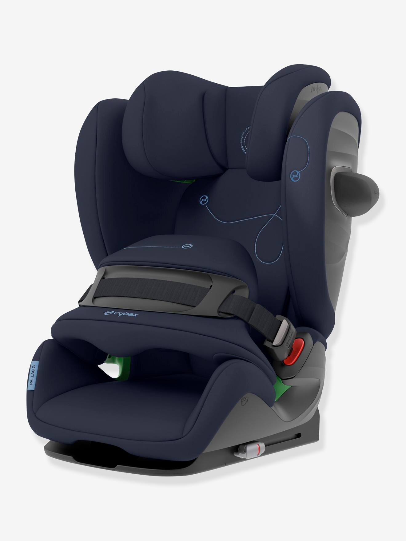 Cadeira auto CYBEX Pallas G i-Size, de 76 a 150 cm, equivalente aos grupos 1/2/3, azul