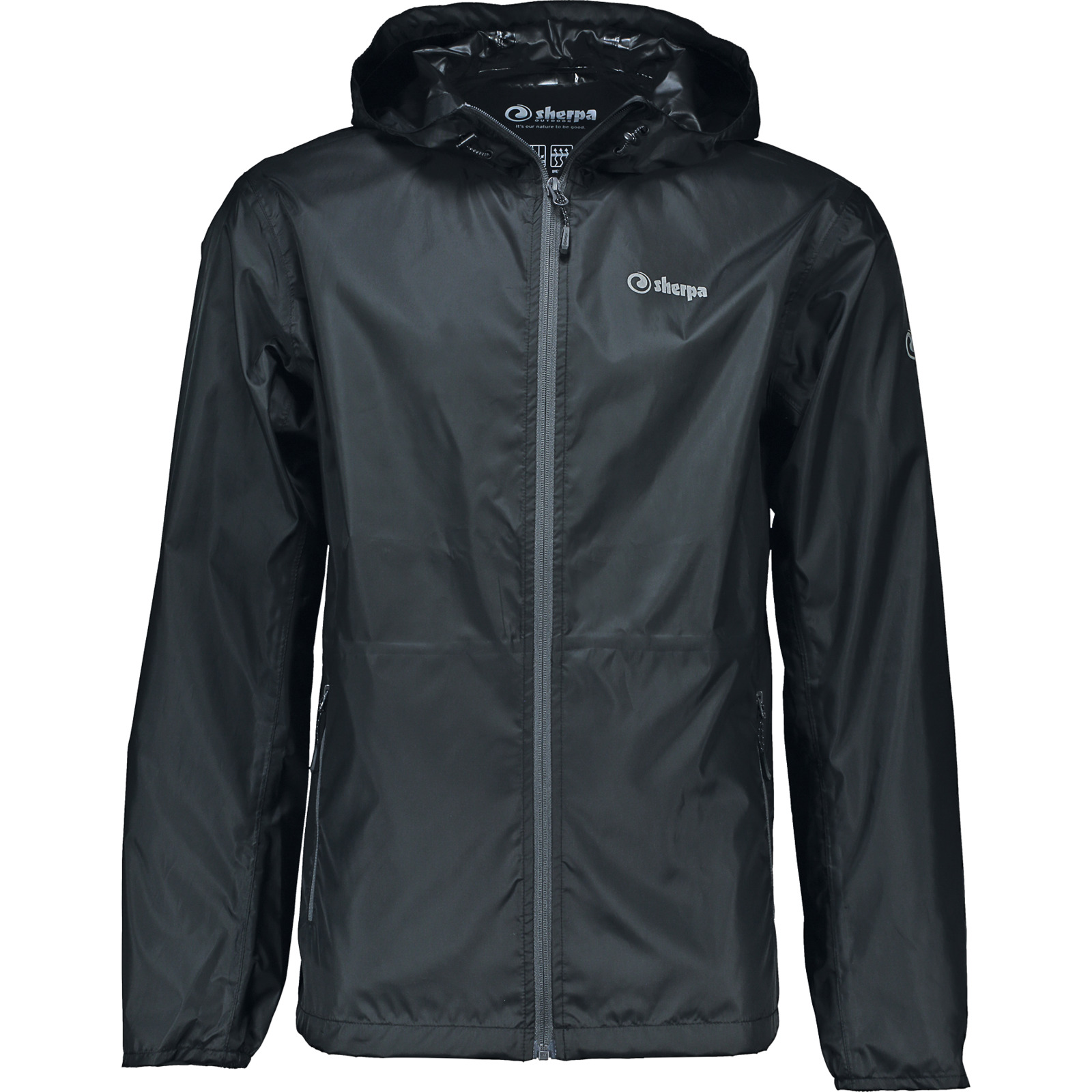 Sherpa Bhirkot Regenjacke, hellblau, XXL