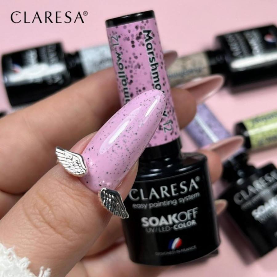 Claresa Nail Polish Hybrid Soak Off Marshmallow 12 5ml