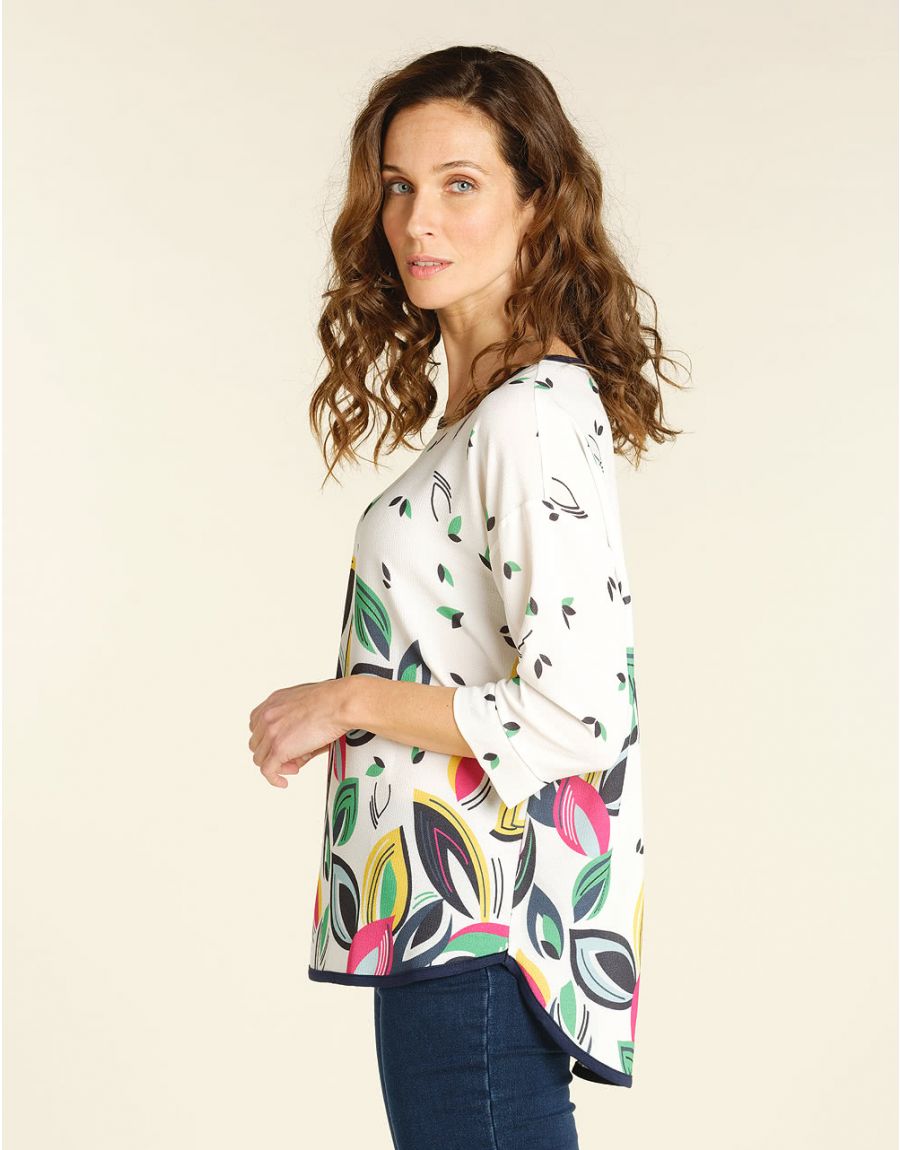 Blouse large écrue