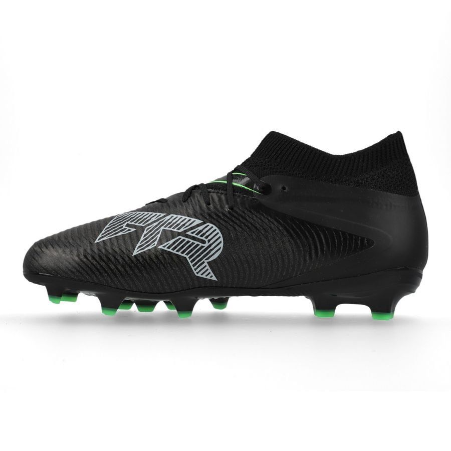 PUMA Future 8 Pro FG/AG Eclipse - Noir/Cool Light Gray/Vert Enfant