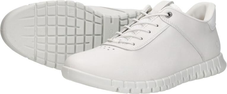 ECCO Gruuv Lite Veterschoenen Laag Wit