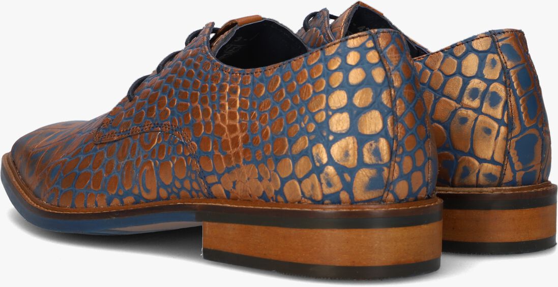 MAZZELTOV cognac mazzeltov nette schoenen 3973