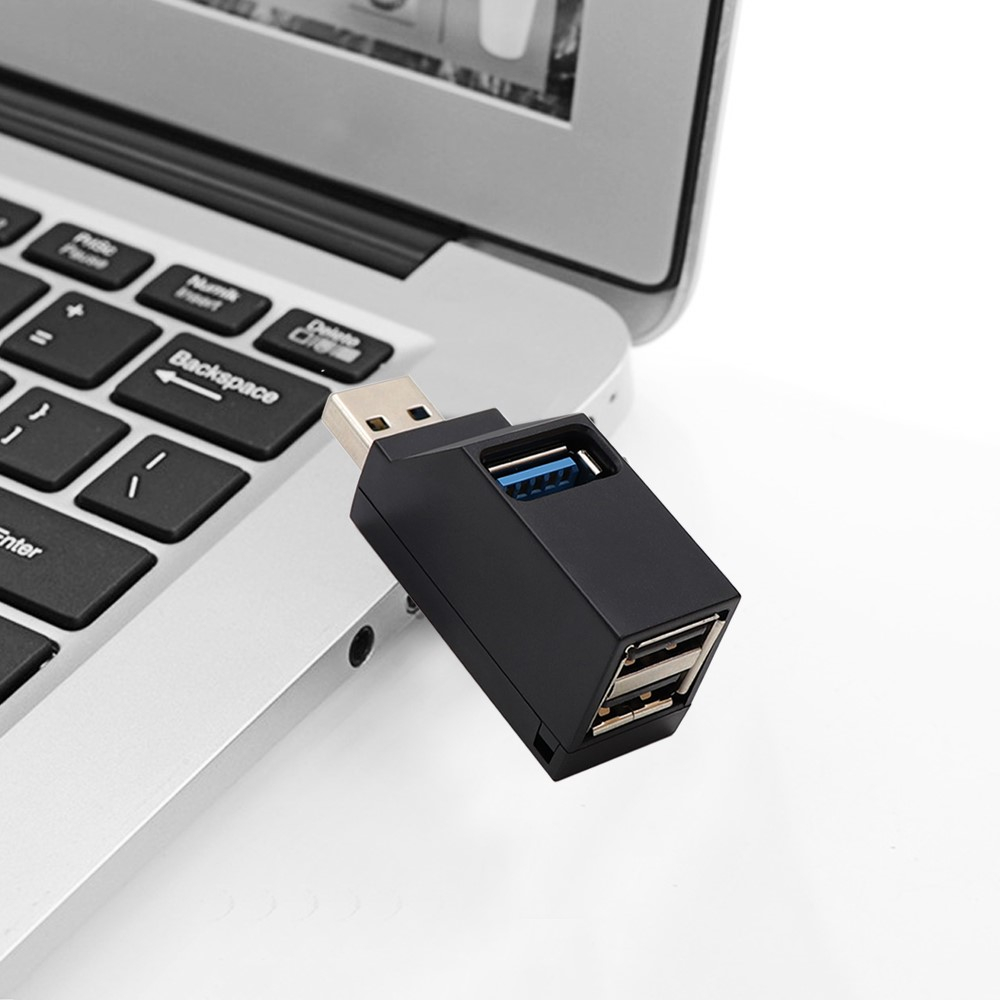 USB 3.0 auf 3-fach USB Adapter (5GB/s) - Weiss
