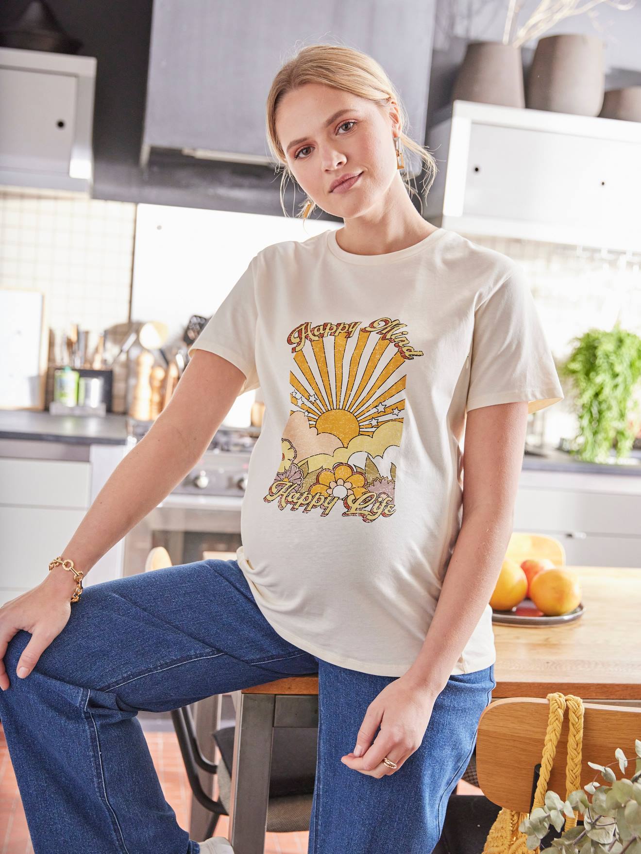 Camiseta com estampa 