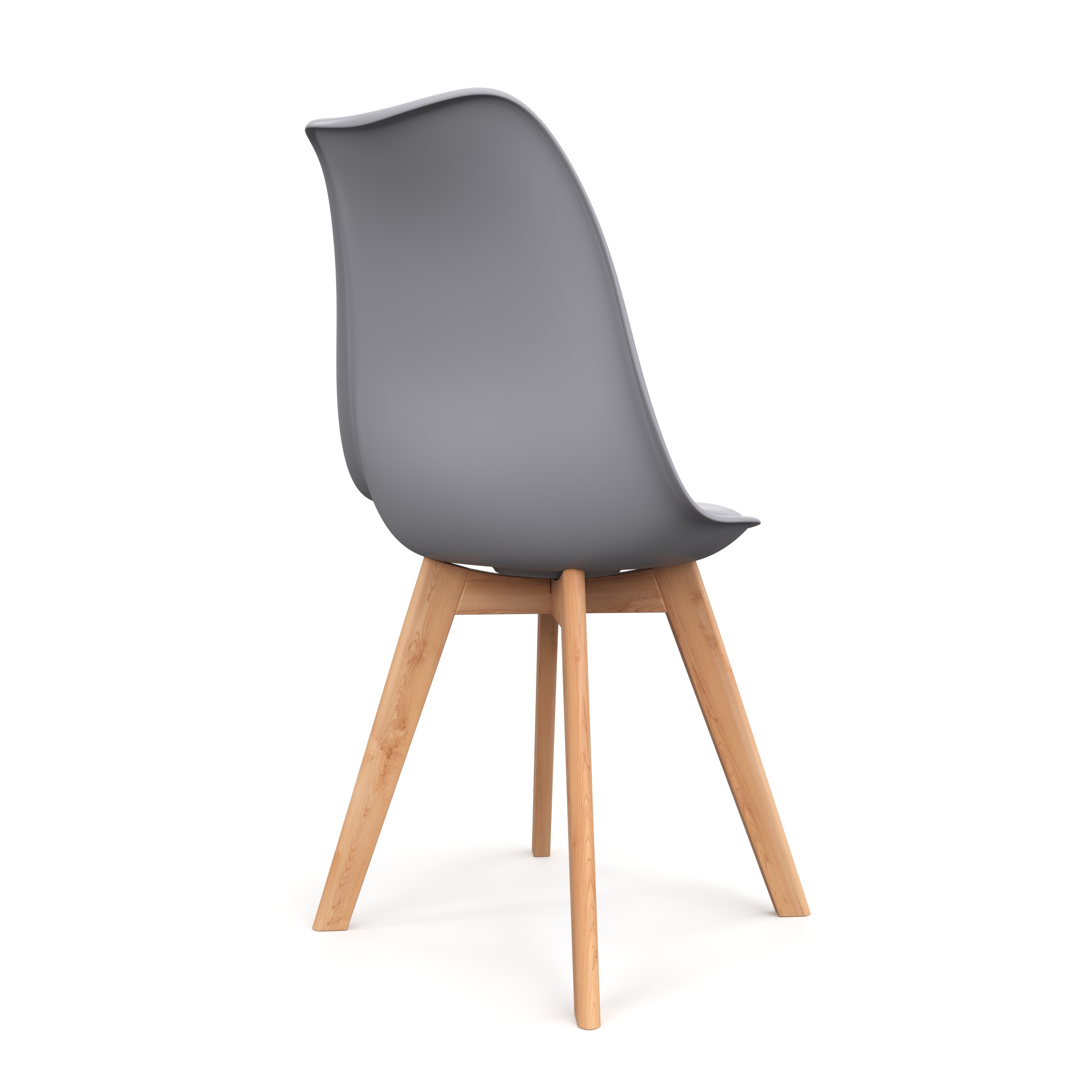 Esszimmerstuhl AMELIA 4er Set grau