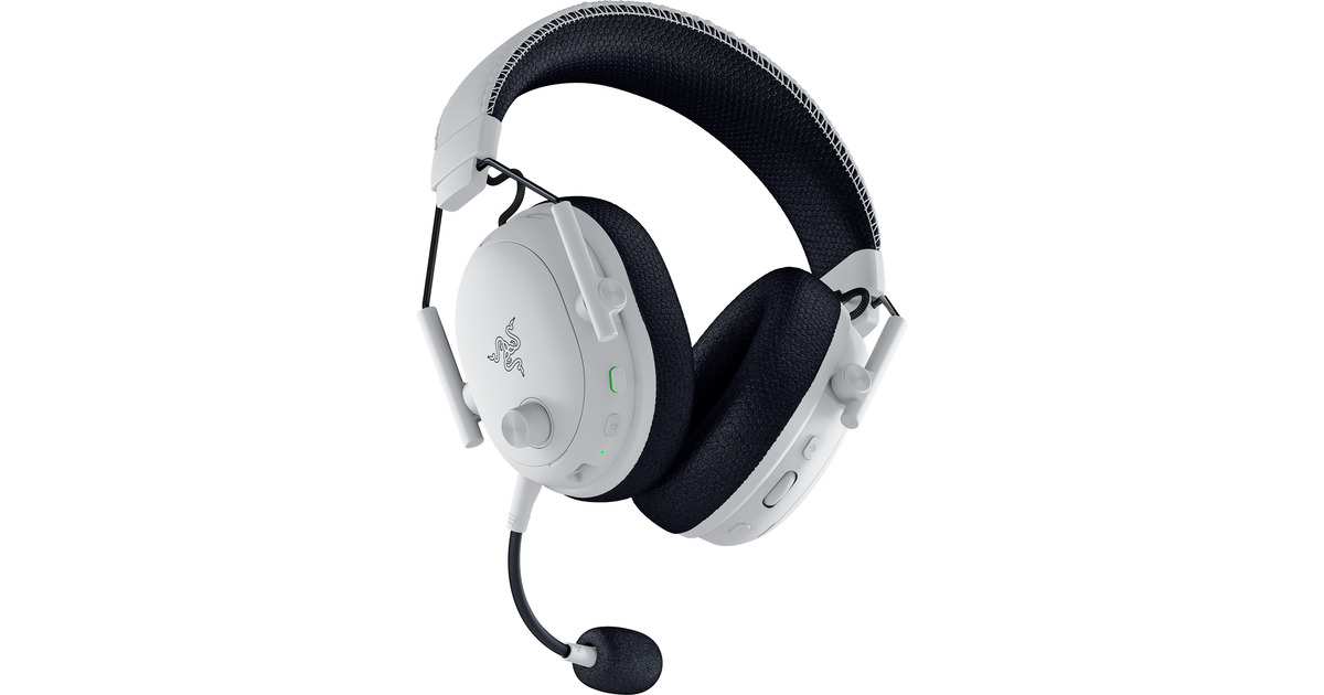 RazerBlackShark V3 Pro over-ear gaming headset  (Wit/zwart, Pc, PlayStation 4, PlayStation 5)