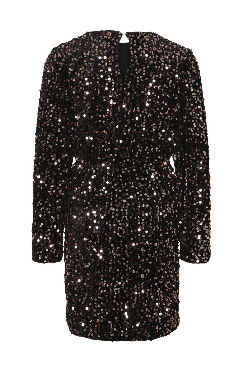 VERO MODA GIRL jurk VMBELLA zwart/rozegoud