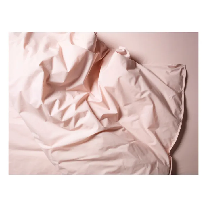 Suite 702 Housse de couette en percale organique | Blush