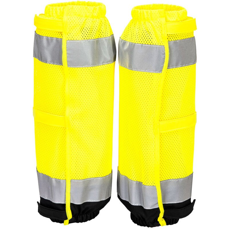 Portwest HV389 Guêtres HV contrastées Jaune/Noir