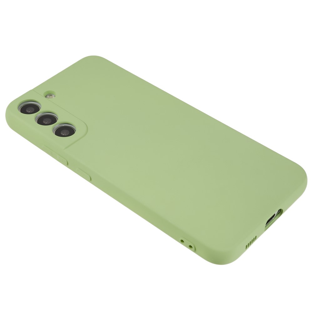 Samsung Galaxy S21 FE 5G Gummi Case Hülle mit Kameraschutz - Grün (Matt)