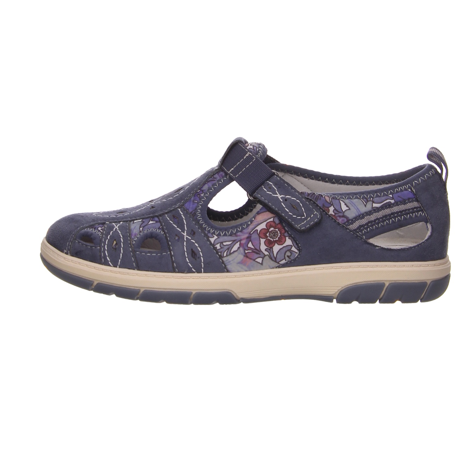Jana Shoes Slipper denim blau