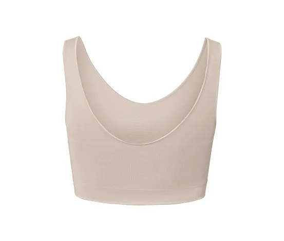Seamless-Bustier, creme