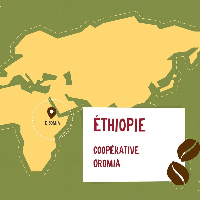 Café moulu Bio Alter Eco Ethiopie - Paquet de 260 g