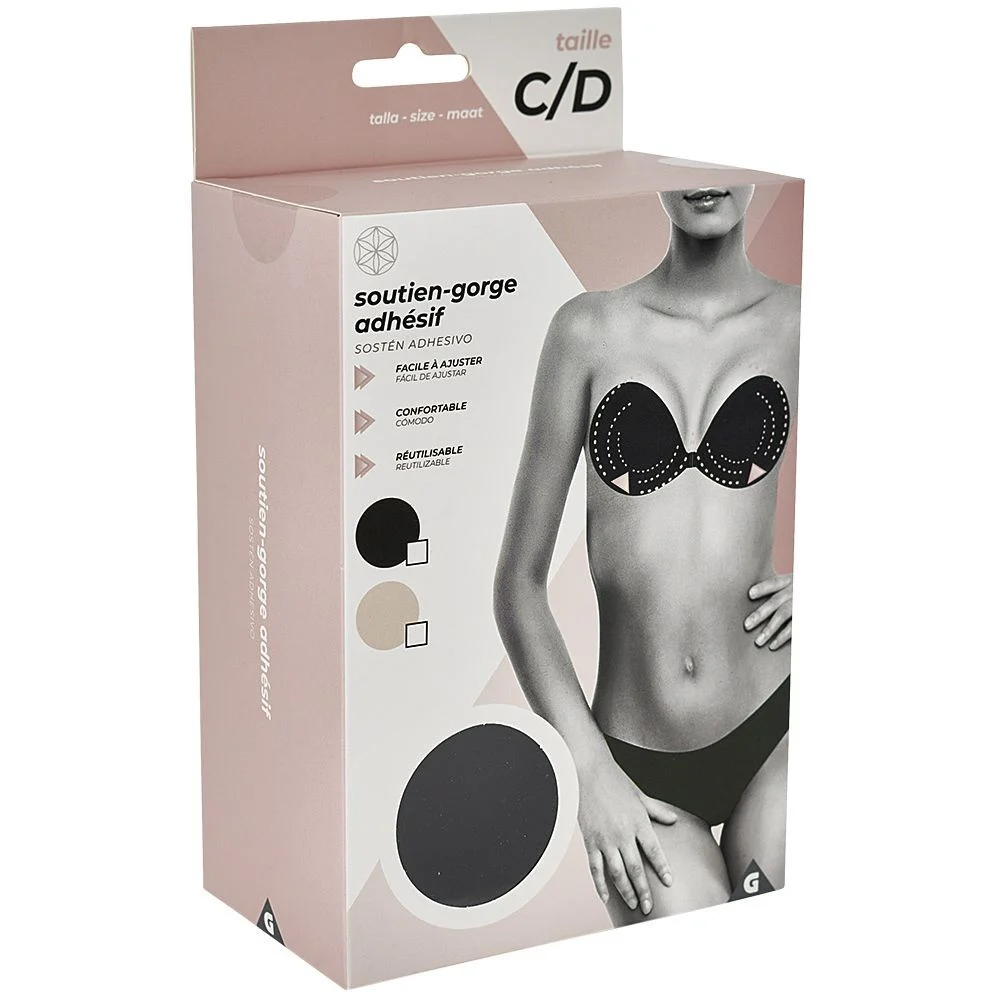 Soutien gorge adhésif invisible Bonnet C/D