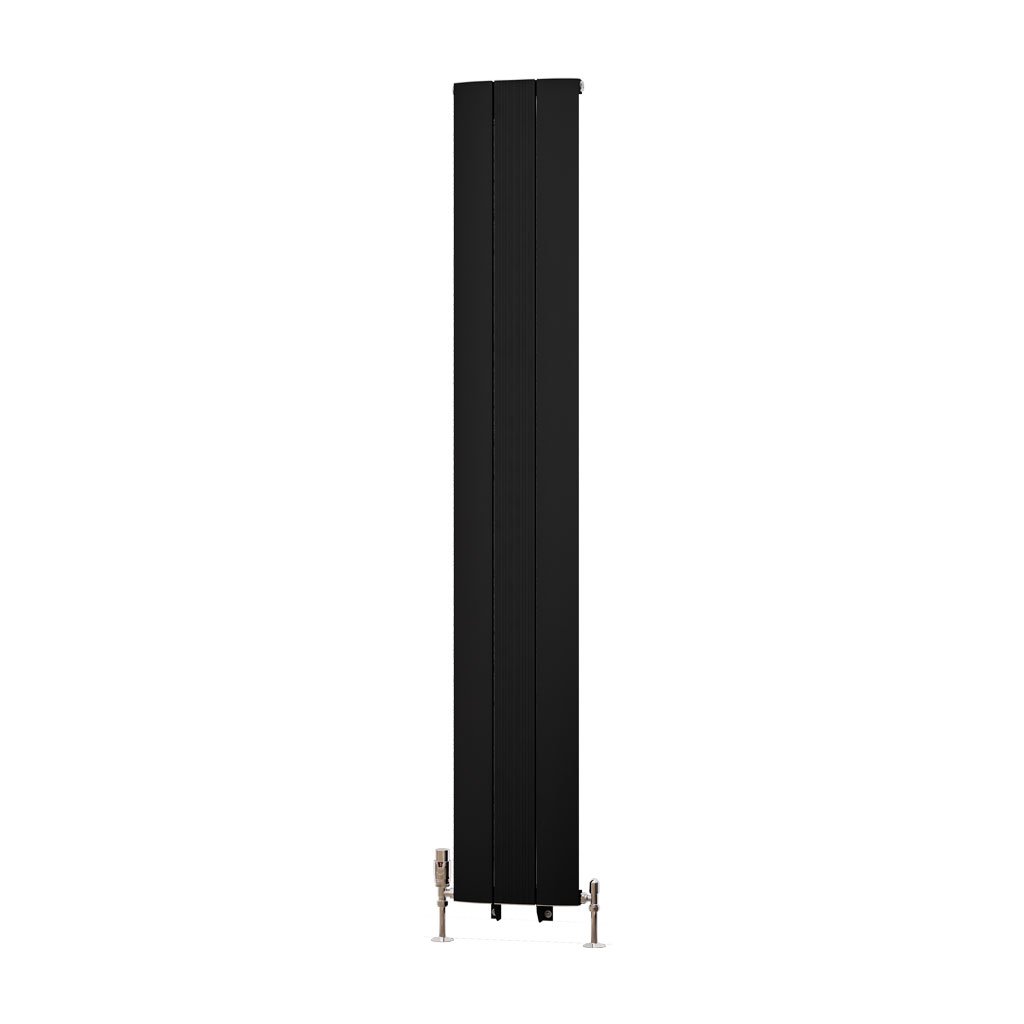 Eastbrook Trent paneelradiator 28x180cm 762W zwart mat