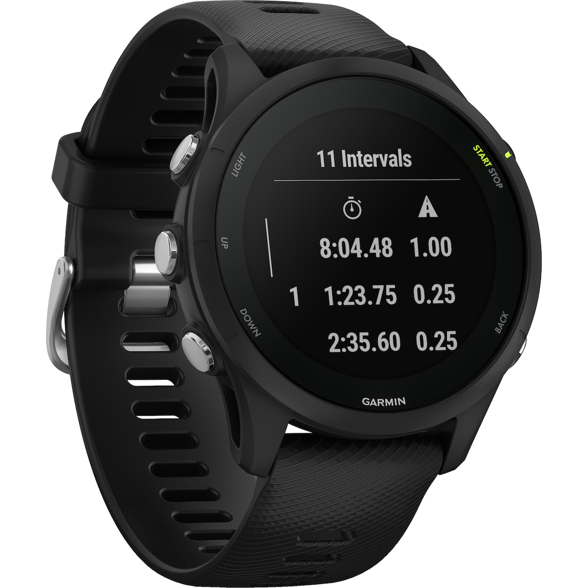 Garmin Forerunner 255 Music sportsklokke (sort)