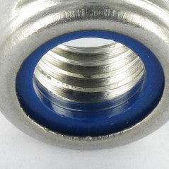 Écrou DIN985 Inox A2 Hexagonal Autofreiné (Pack de 10)