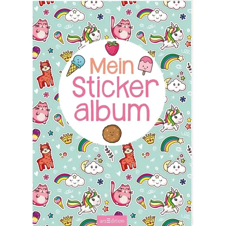 ars Edition Mein Stickeralbum Regenbogen