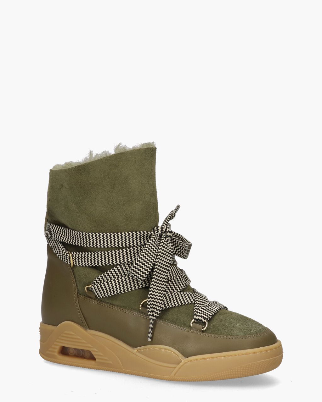 Serafini Mmon ZV Groen Dames Veterboots