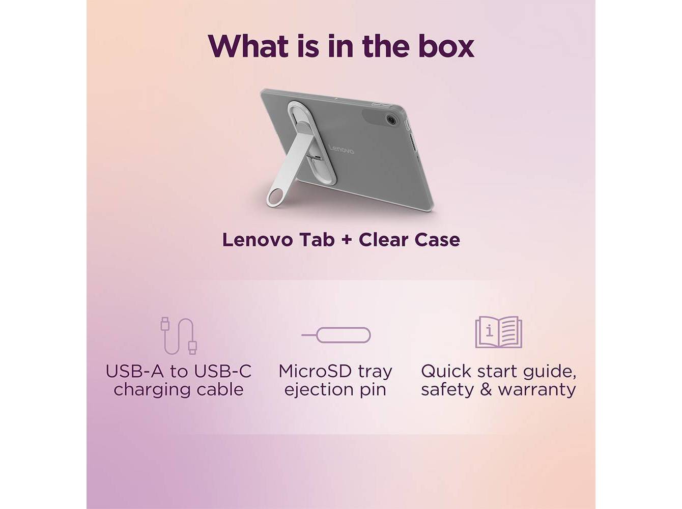 TABLET LENOVO TAB TB311FU   CLEAR CASE 10.1\