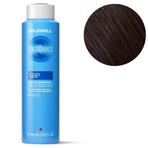 Coloration Colorance 5bp col châtain clair beige perle Goldwell 120ml