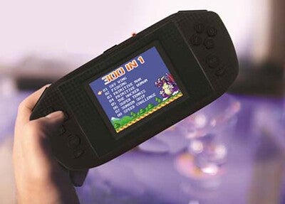 Lexibook Power Arcade, 300 Games Spillkonsoll, Svart