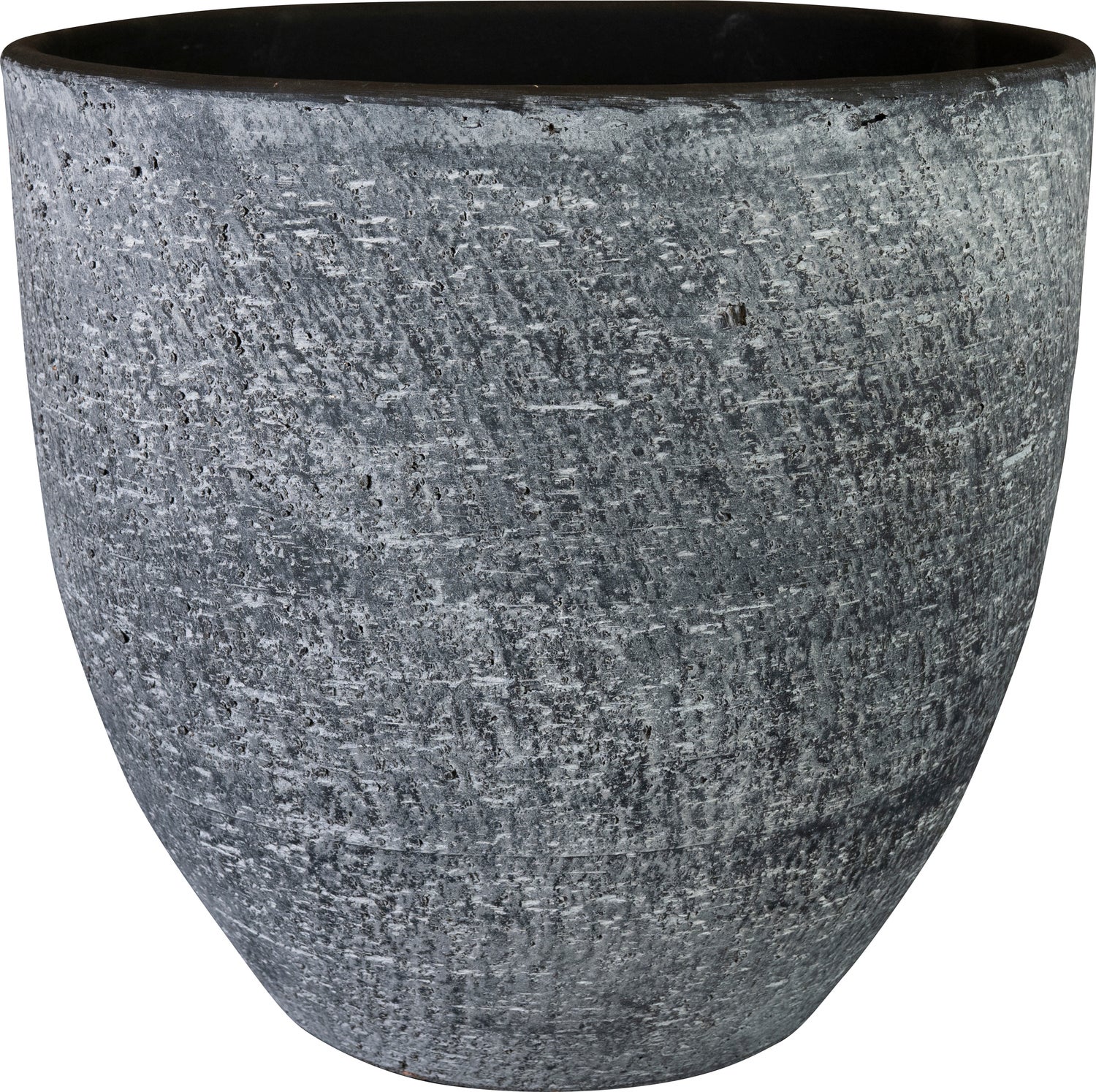TS bloempot Cas antraciet D 39 H 36 cm