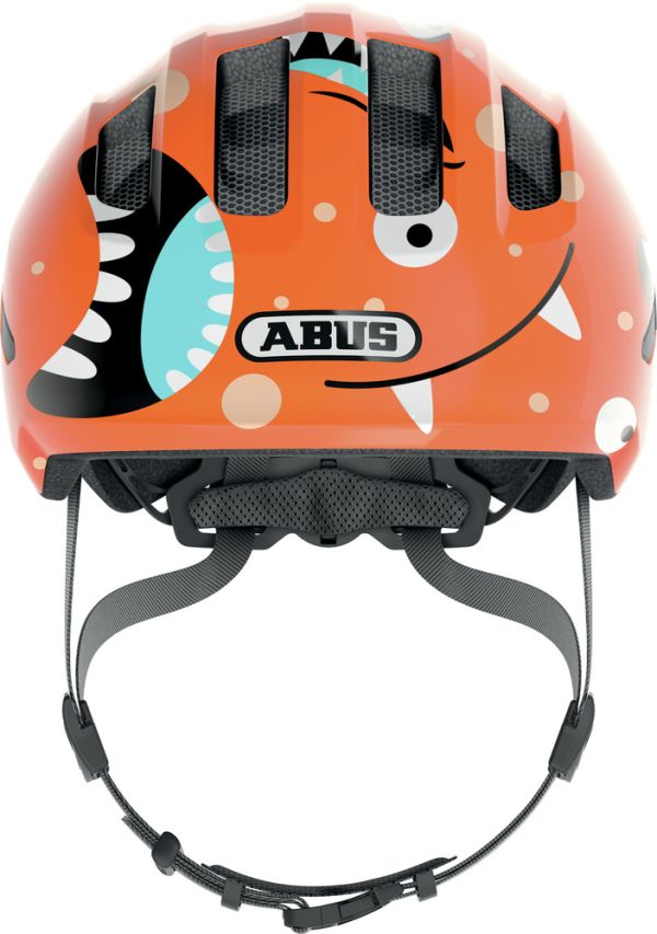Abus Smiley 3.0 Cykelhjelm, Orange Monster Shiny
