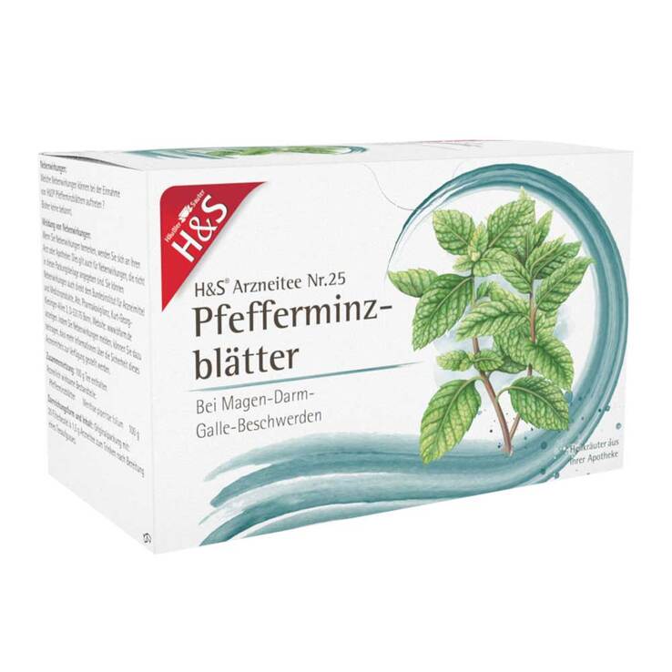 H&S Pfefferminztee Filterbeutel, 20X1.5 g