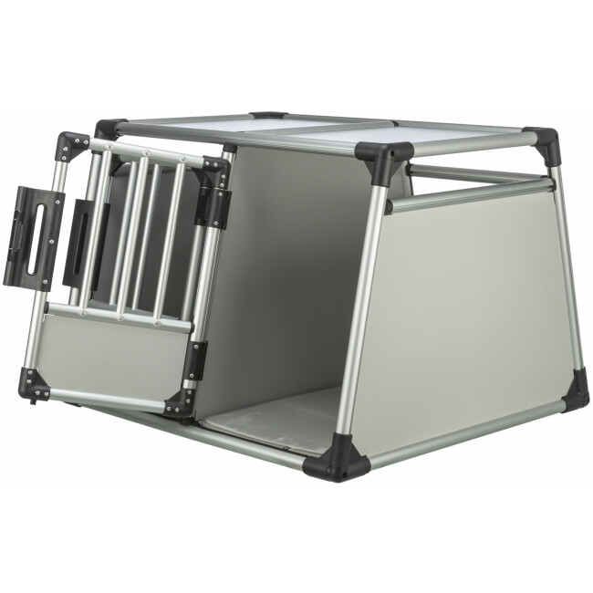 Double box de transport en aluminium