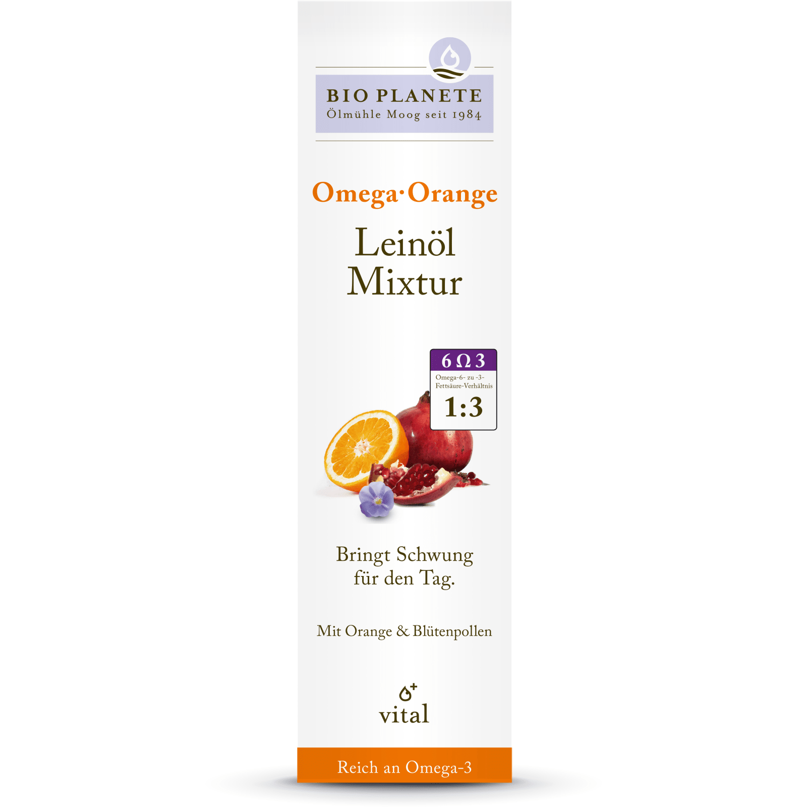 Omega Orange Leinölmixtur bio (100ml)