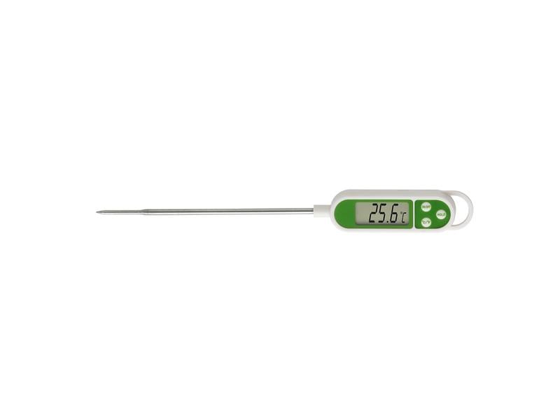 TFA Dostmann Einstichthermometer Digital Grün Küchenthermometer
