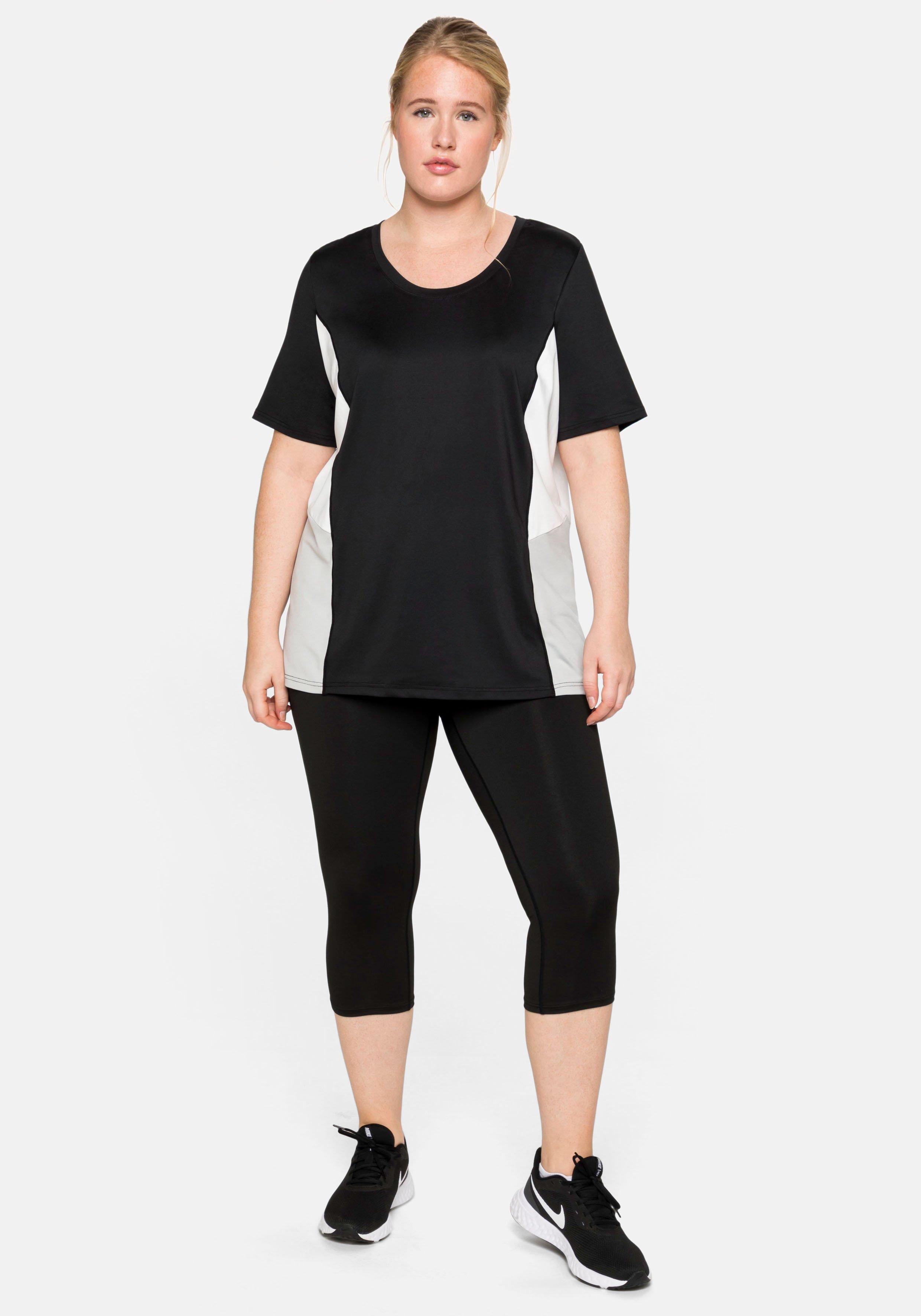 Sporthose mit Innentasche, in Caprilänge