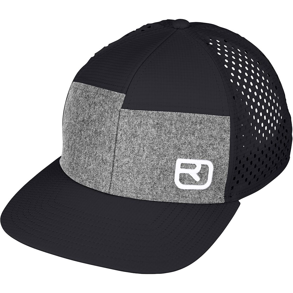 ORTOVOX Logo Air Trucker Cap black raven
