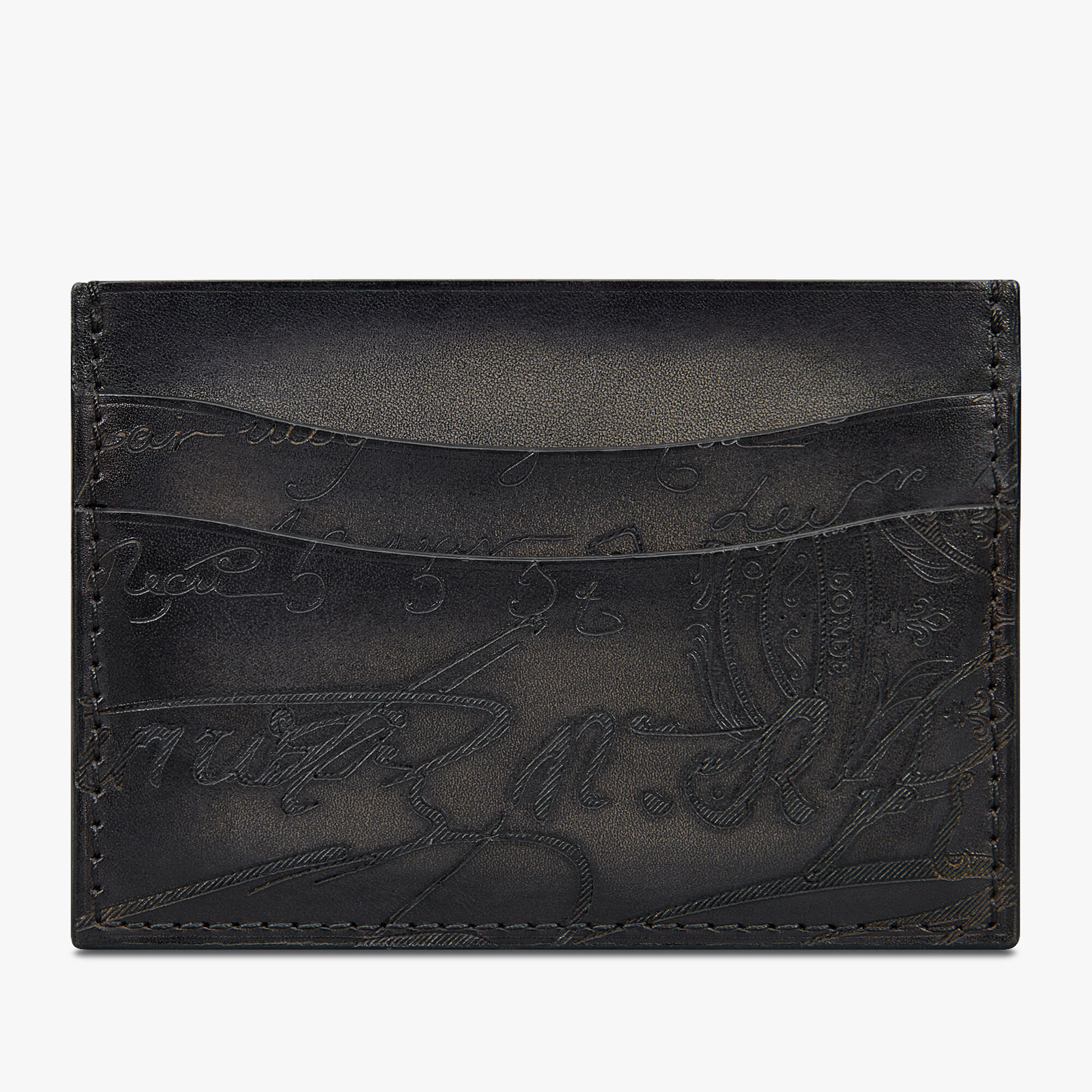 Porte-Cartes Bambou Neo En Cuir Scritto