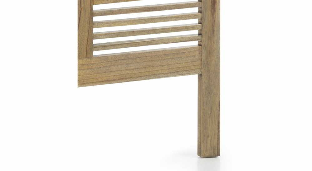 Tête de lit bois marron 100x4x135cm